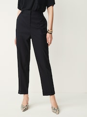 Navy Tailored Taper Trousers - Image 1 of 5