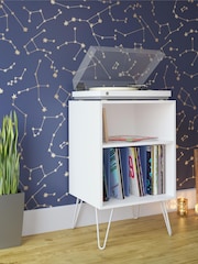 Novogratz White Perfect For Your Record Player And Vinyl NG Concord Turntable Stand - Image 2 of 4