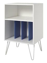Novogratz White Perfect For Your Record Player And Vinyl NG Concord Turntable Stand - Image 4 of 4
