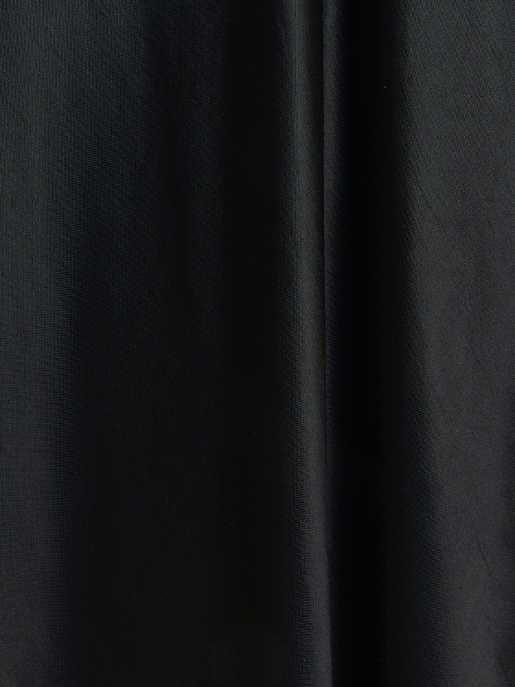 River Island Black Petite Tie Waist Bias Skirt - Image 5 of 5