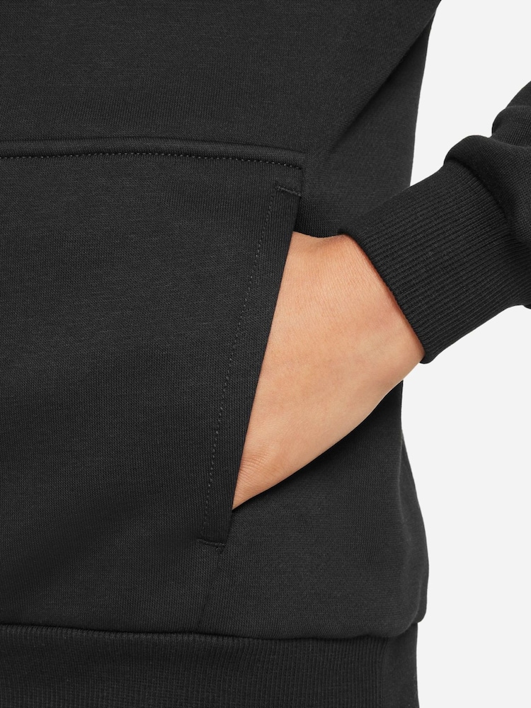 Nike Black Club Fleece Logo Hoodie - Image 11 of 11 Nike Black Club Fleece Logo Hoodie - Image 11 of 11