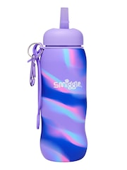 Smiggle Purple Vivid Silicone Roll Up Drink Bottle - Image 2 of 3