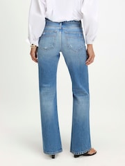Vaqueros ajustados rectos rasgados de River Island - Imagen 2 de 4
