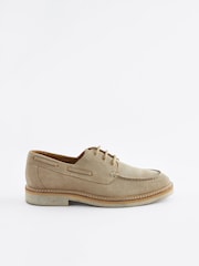 Stone Suede Apron Shoes - Image 2 of 7