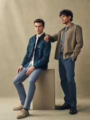 Stone Suede Apron Shoes - Image 7 of 7