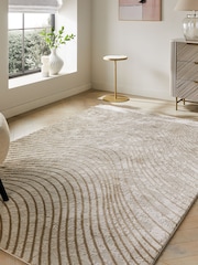 Champagne Gold Valencia Waves Rug - Image 1 of 5