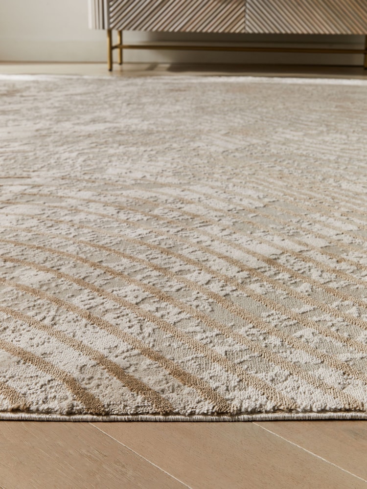 Champagne Gold Valencia Waves Rug - Image 2 of 5