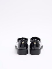 River Island Black Bow Fringe Loafers - Image 3 of 5