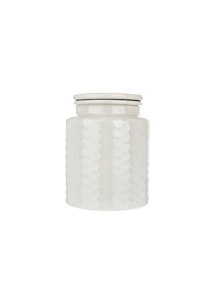Kitchen Pantry Grey Small Grey Storage Canister - Image 2 of 4