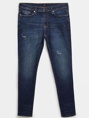 River Island Dark Spray on Bombay Jeans, Blau - Bild 5 von 5