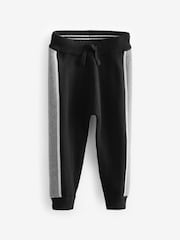Black Knitted 100% Cotton Hoodie and Joggers Set (3mths-7yrs) - Image 8 of 9