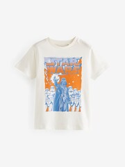 White Licensed Star Wars T-Shirt By Next (3-16yrs) - Image 1 of 3