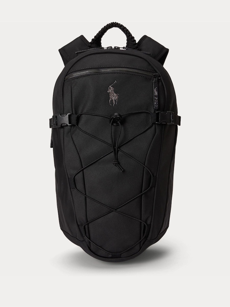 Polo Ralph Lauren Black Large Backpack - Image 1 of 5 Polo Ralph Lauren Black Large Backpack - Image 1 of 5