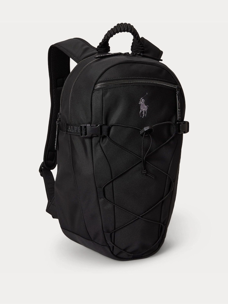 Polo Ralph Lauren Black Large Backpack - Image 2 of 5 Polo Ralph Lauren Black Large Backpack - Image 2 of 5