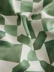 Green/Ecru Tile Printed Swim Shorts - Image 10 of 10