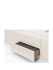 Julian Bowen White Maisie 3 Drawer Storage Bed with Pull Out Underbed - Image 10 of 14