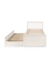 Julian Bowen White Maisie 3 Drawer Storage Bed with Pull Out Underbed - Image 4 of 6