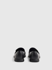 River Island Black Metal Decal Loafers - Image 4 of 6