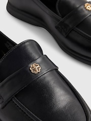 River Island Black Metal Decal Loafers - Image 5 of 6