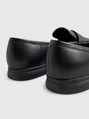 River Island Black Metal Decal Loafers - Image 6 of 6