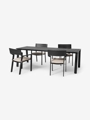 MADE.COM Grey Kochi Garden 4 Seater Dining Set - Image 1 of 10