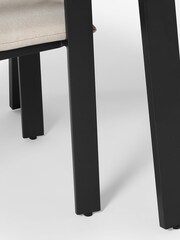 MADE.COM Grey Kochi Garden 4 Seater Dining Set - Image 8 of 10