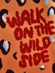 Eleanor Bowmer Pink/Orange Leopard Wall Art - Image 4 of 6
