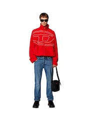 Diesel Straight Fit Denim Dark Wash Larkee Beex Jeans - Image 1 of 5