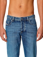 Diesel Straight Fit Denim Dark Wash Larkee Beex Jeans - Image 4 of 5
