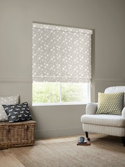 Emily Bond Pebble Grey 100% Cotton St Maws Made to Measure Roman Blinds - Image 5 of 6