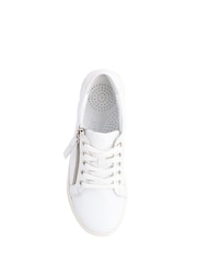 Jones Bootmaker Ladies Side Zip Casual Trainers - Image 5 of 6