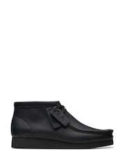 Clarks Black Leather Wallabee EVO BT Boots - Image 1 of 7