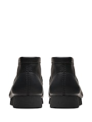 Clarks Black Leather Wallabee EVO BT Boots - Image 3 of 7