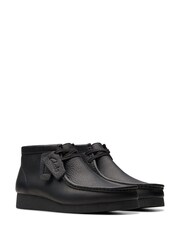 Clarks Black Leather Wallabee EVO BT Boots - Image 6 of 7