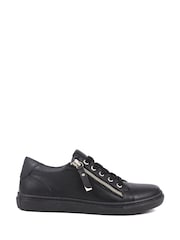 Jones Bootmaker Ladies Side Zip Casual Trainers - Image 2 of 6