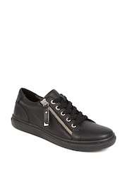 Jones Bootmaker Ladies Side Zip Casual Trainers - Image 3 of 6