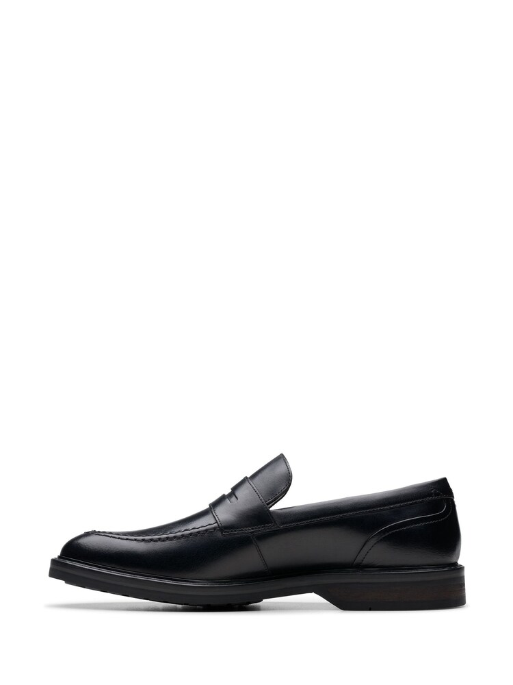 črna - Clarks Aldwin Korak mokasini - Slika 2 iz 8