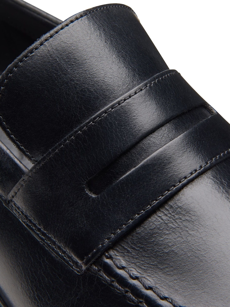 črna - Clarks Aldwin Korak mokasini - Slika 8 iz 8