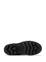 Clarks Hi Shine usnjeni čevlji Badell s šivi - Slika 3 iz 7