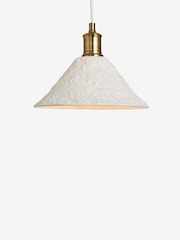 Morris & Co Cream Bachelors Button Ceramic Ceiling Pendant - Image 5 of 5