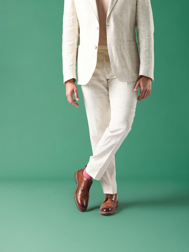 Clarks Brown Standard Fit (G) Leather Aldwin Limit Shoes - Image 10 of 10 Clarks Brown Standard Fit (G) Leather Aldwin Limit Shoes - Image 10 of 10