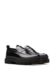 Clarks Black Hi Shine Badell Easy Shoes - Image 2 of 8