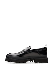 Clarks Black Hi Shine Badell Easy Shoes - Image 3 of 8