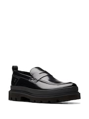Clarks Black Hi Shine Badell Easy Shoes - Image 5 of 8