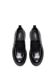 Clarks Black Hi Shine Badell Easy Shoes - Image 7 of 8