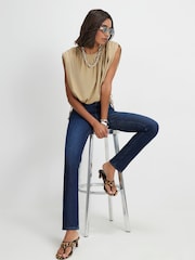 River Island Blue Classic Slim Jeans - Image 2 of 4