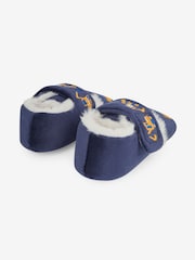 JoJo Maman Bébé Navy Girls' Digger Easy On Slippers - Image 3 of 4