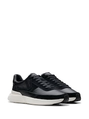 Clarks Black Leather Craft Pace Shoes - Image 4 of 7
