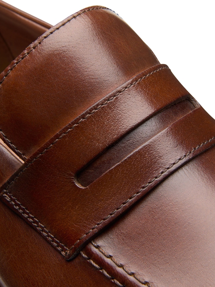 Clarks Brown Aldwin Step Loafers - Image 8 of 8 Clarks Brown Aldwin Step Loafers - Image 8 of 8