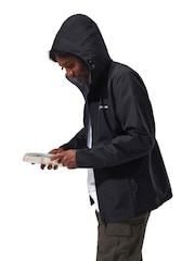 Berghaus Black Paclite 2.0 Waterproof Mens Jacket - Image 7 of 21